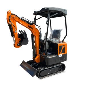 Mini-pelle sur chenilles 1 tonne
