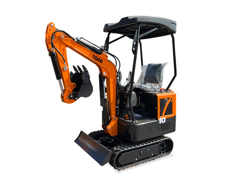 Mini-pelle sur chenilles 1 tonne
