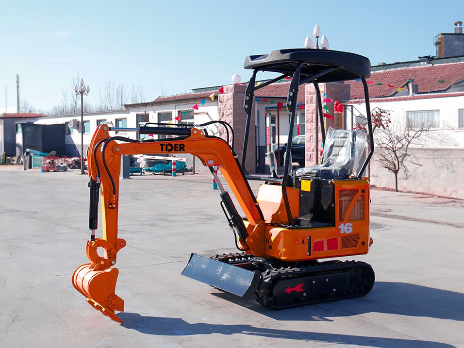 Mini-pelle sur chenilles 1,5 tonne – Image 2