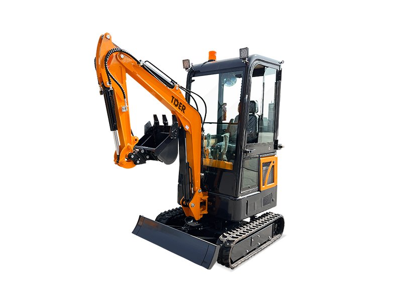Mini-pelle sur chenilles 1,8 tonne